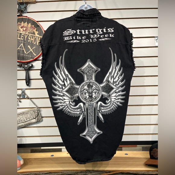 Sturgis 2015 Men’s Button-down size 2X - Picture 5 of 8